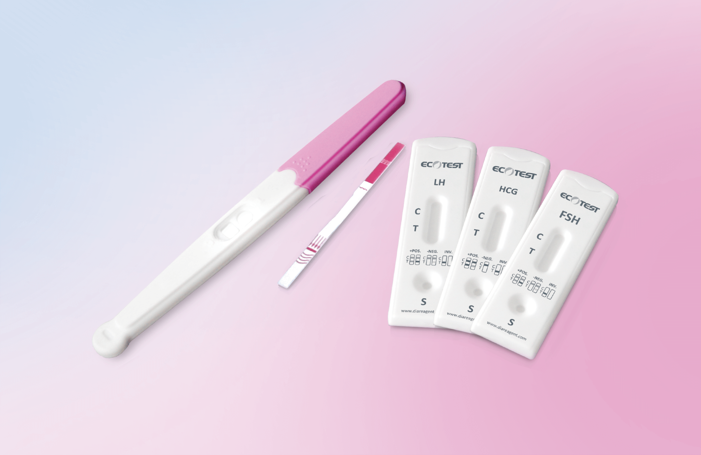 HCG Pregnancy Test/LH Ovulation Test/FSH Menopause Test